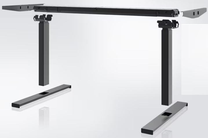 Elektrisch Höhenverstellbarer Schreibtisch-Gestell, Desk Frame 2, Schwarz